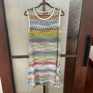 Missoni Zig Zag Short Dress in size 46 or a us size 10